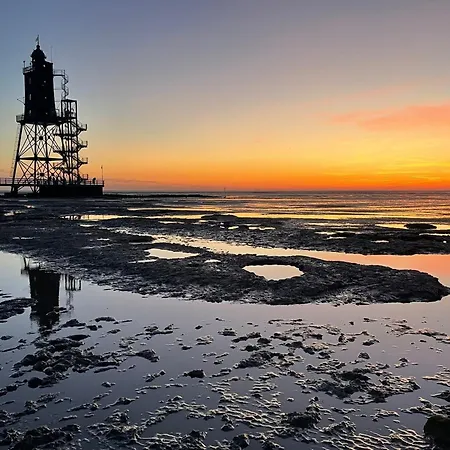 Kuestenperle Nordsee Mit Balkon Und Sauna Lejlighed Wurster Nordseekuste