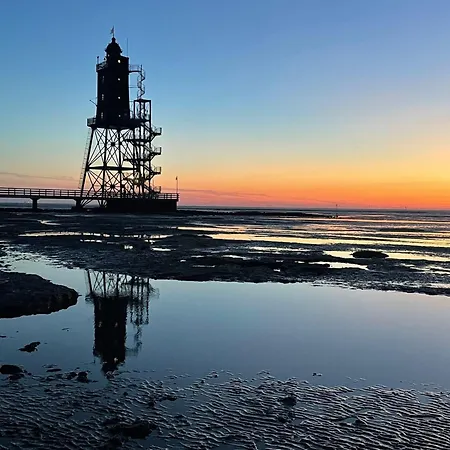 Kuestenperle Nordsee Mit Balkon Und Gemeinschaftssauna * Wurster Nordseeküste