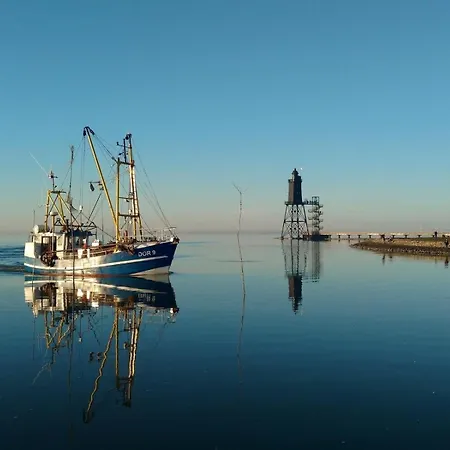 Kuestenperle Nordsee Mit Balkon Und Gemeinschaftssauna Апартаменты
