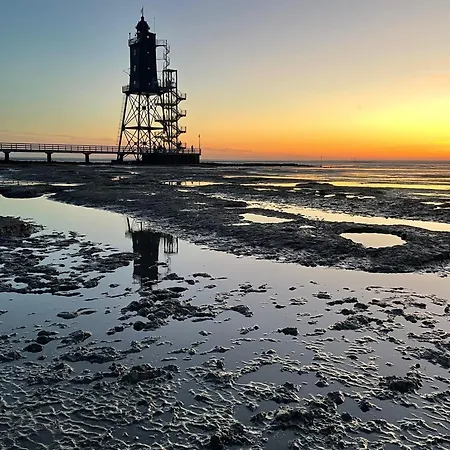 Appartement Kuestenperle Nordsee Mit Balkon Und Gemeinschaftssauna