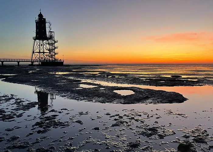 Kuestenperle Nordsee Mit Balkon Und Sauna Appartamento Wurster Nordseekuste