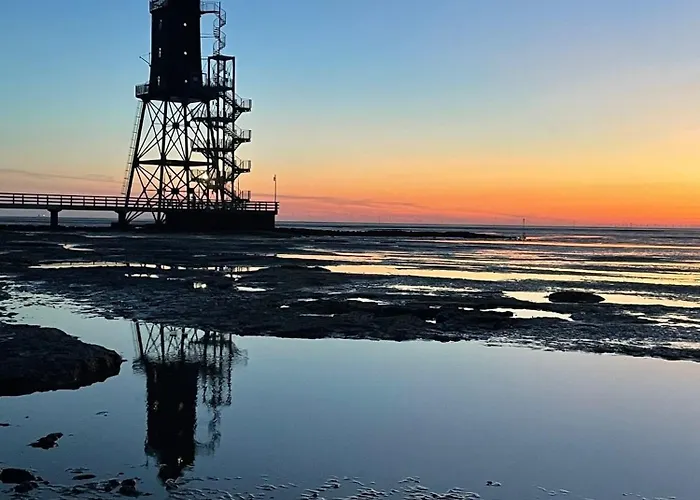 Kuestenperle Nordsee Mit Balkon Und Gemeinschaftssauna * Wurster Nordseekuste