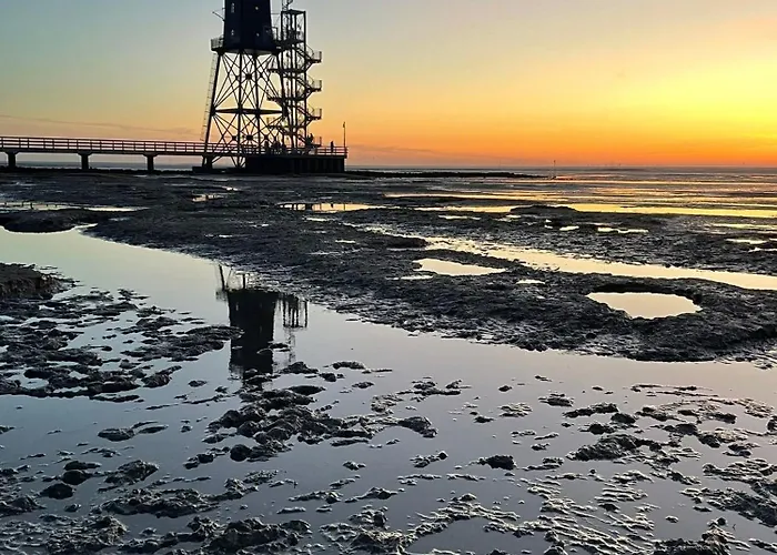 Διαμέρισμα Kuestenperle Nordsee Mit Balkon Und Gemeinschaftssauna