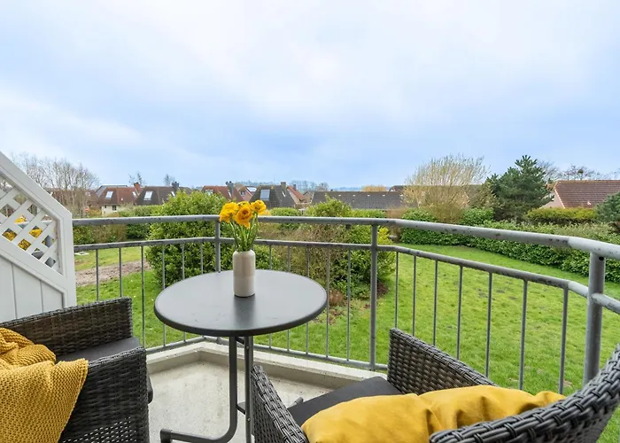 Kuestenperle Nordsee Mit Balkon Und Gemeinschaftssauna